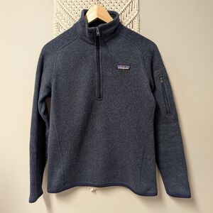 Patagonia Better Sweater Quarter Zip Performance Fleece Pullover Size Small Knit